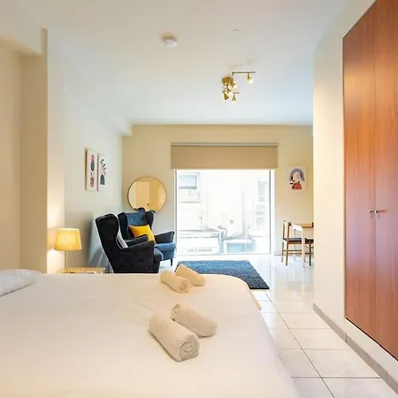 Charming Studio With Reading Nook & City View Nicosia Exterior foto
